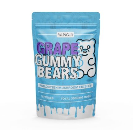 Psilocybin  Mungus Grape Gummies Bears