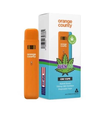 Alien OG – CBD Terpenes 750mg Disposable Vape | Orange County CBD