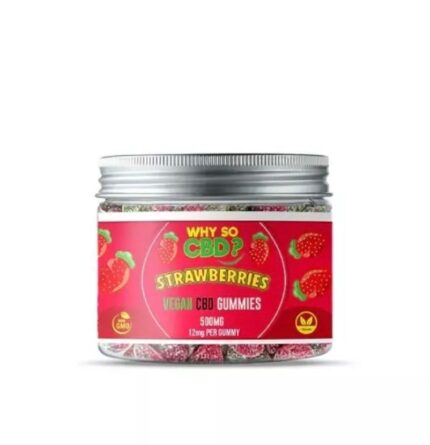 Why So CBD? Strawberries Gummies 500mg