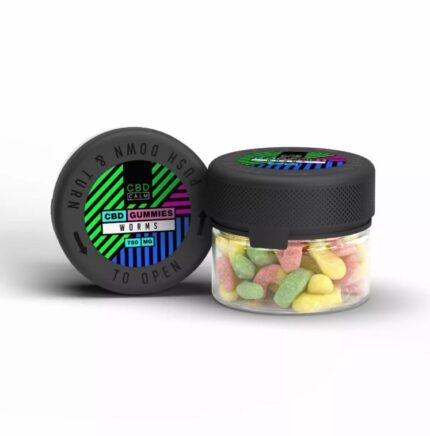 CBD Calm Worms Gummies 750mg