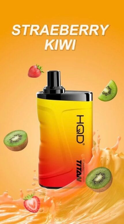 HQD TITAN STRAWBERRY KIWI 7000 PUFFS
